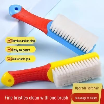 Многофункциональная щетка для обуви: Мягкая щетина, бережная к обуви, прочная для стирки, не линяет, доступна жесткая щетина