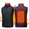Men USB Electric Heated Jackets Men Heated Bodywarmer Usb Heat Vest Winter Warm Heated Clothing