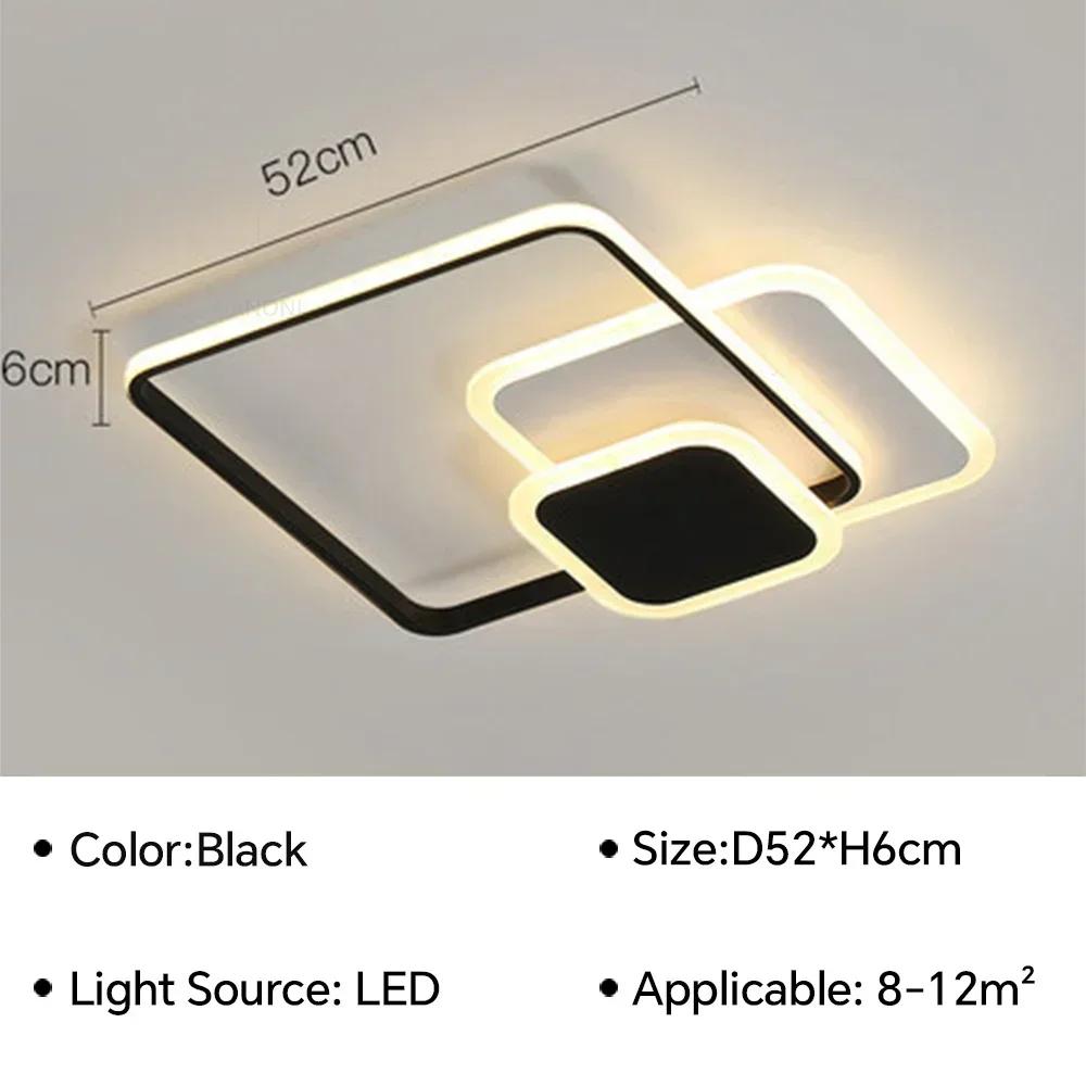 Modern LED Ceiling Light For Bedroom Living Dining Room Study Aisle Chandelier Indoor Home Decoratioan Lighting Fixture Luster