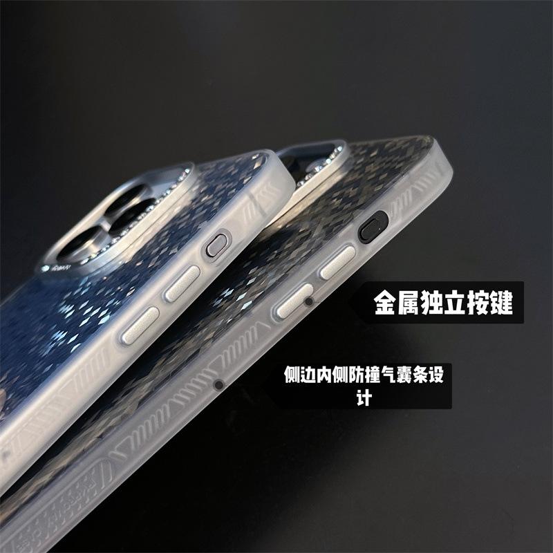 Чехол для мобильного телефона Apple 16ProMax Laser IMD Diamond Glitter для iPhone15 Premium Sense Diamond 143, защитный чехол