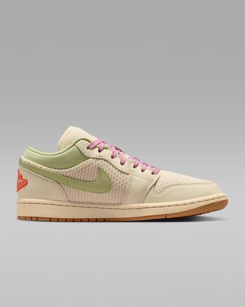II0569-100 Nike Air Jordan 1 Low Sail/Olive Aura (Женский)