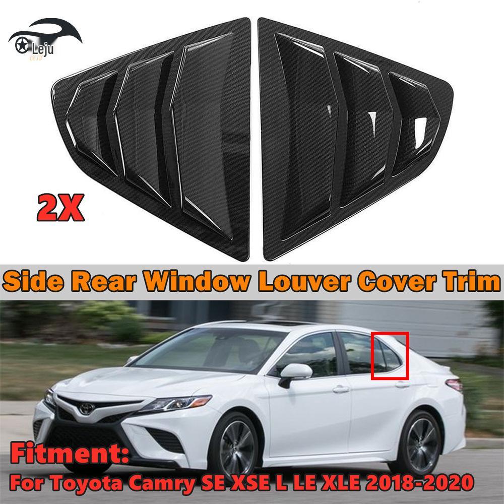 Задние боковые жалюзи из углеродного волокна для Toyota Camry SE Sport 2018-2023