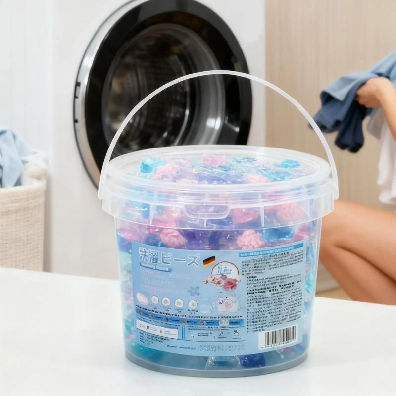 Капсулы для стирки Глубокая очистка 70 таблеток Бусины Капсулы для стирки для стиральной машины для квартиры Ванной комнаты Дома Комнаты в общежитии