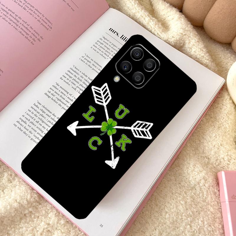 Ireland Shamrock Lucky Case For Samsung Galaxy M21 M12 M13 M14 M15 M06 M16 M36 M56 M31 M53 M32 M52 M35 M55 M34 M54