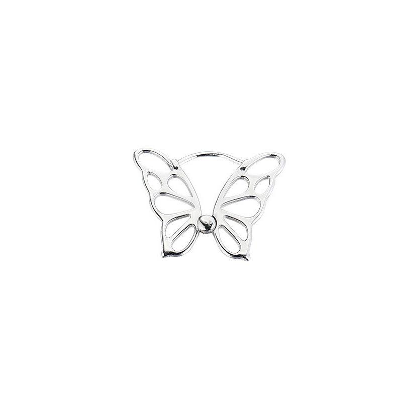 Design Sense Hollow Insect Elf Earrings Female Mori Fashion Small Butterfly Ear Buckles