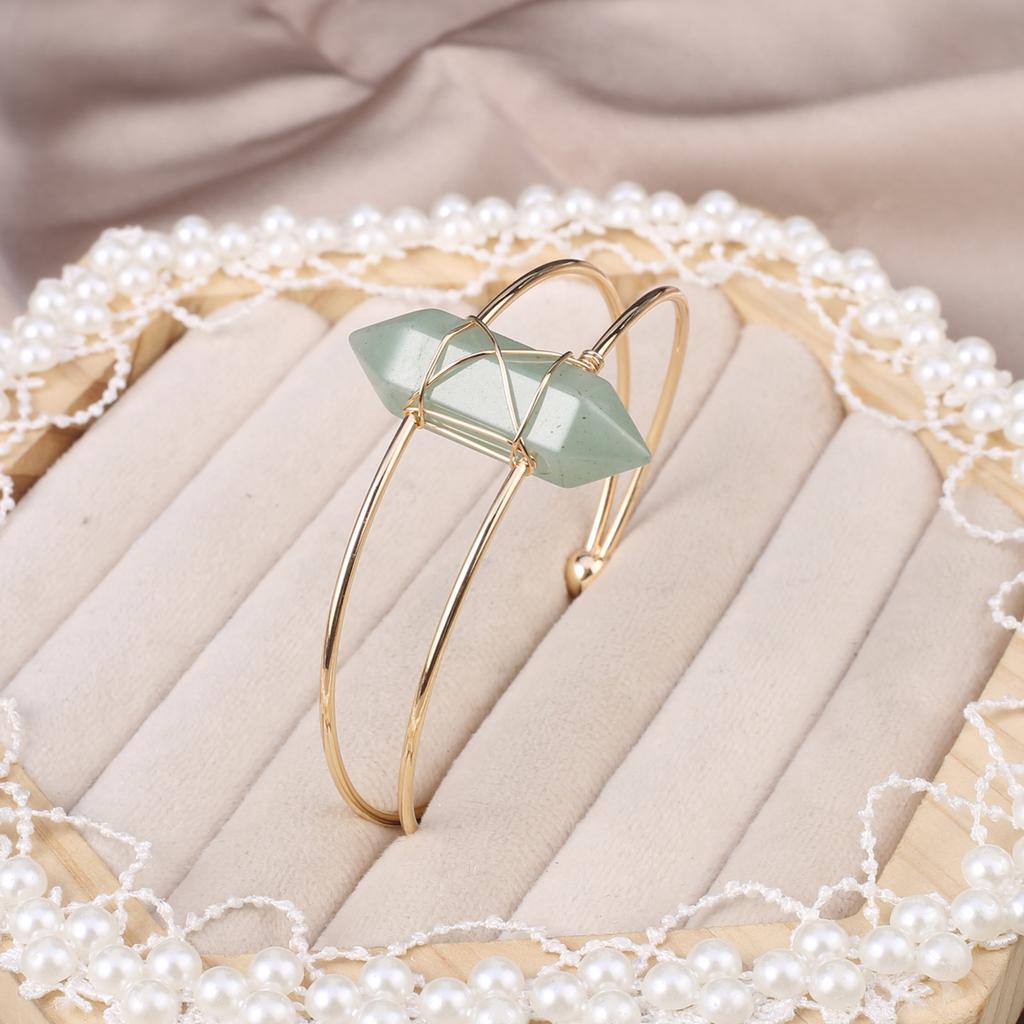 Women Bracelet Natural Stone Agates/Rose Quartz Adjustable Bracelet Charms For Women Romantic Birthday Gift Diameter 63 MM