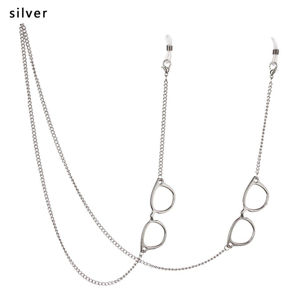 Женский винтажный металлический нескользящий шнурок для очков аксессуары для очков ожерелье для очков цепочка для очков