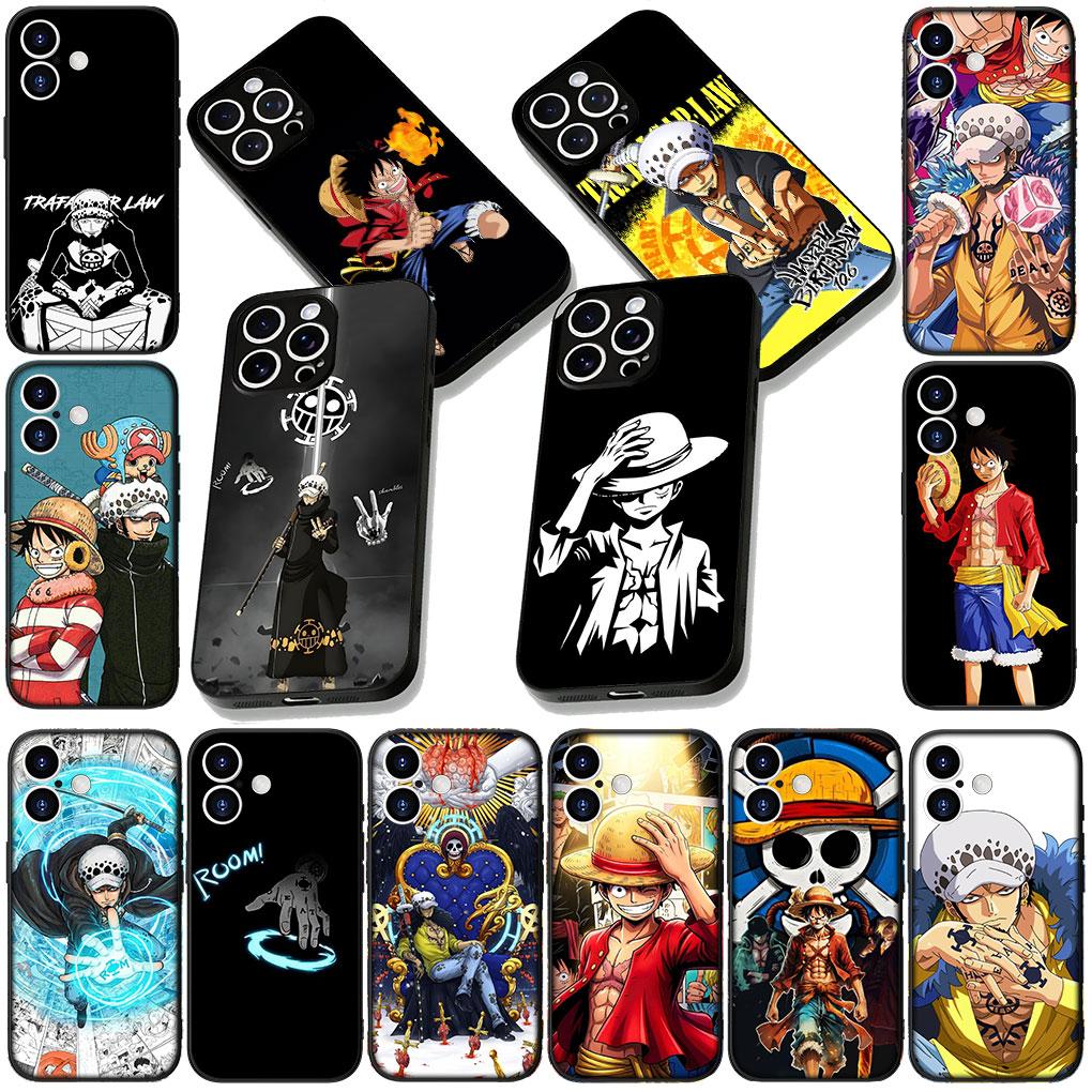 for Motorola Moto Edge 50 30 Fusion 40 NEO Ultra Pro E14 G20 E15 G35 G84 G13 G53 Case Trafalgar D Water Law One Luffy Piece