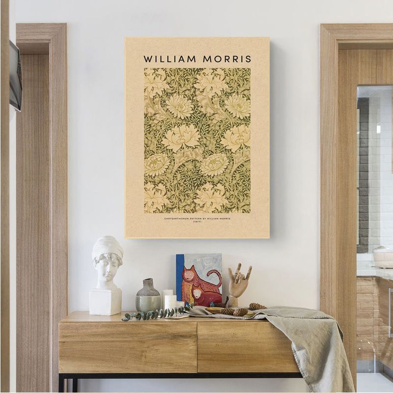 Музей Уильяма Морриса, художественная выставка, плакат, настенная живопись на холсте, ретро, скандинавская гостиная, украшение для дома, фотографии