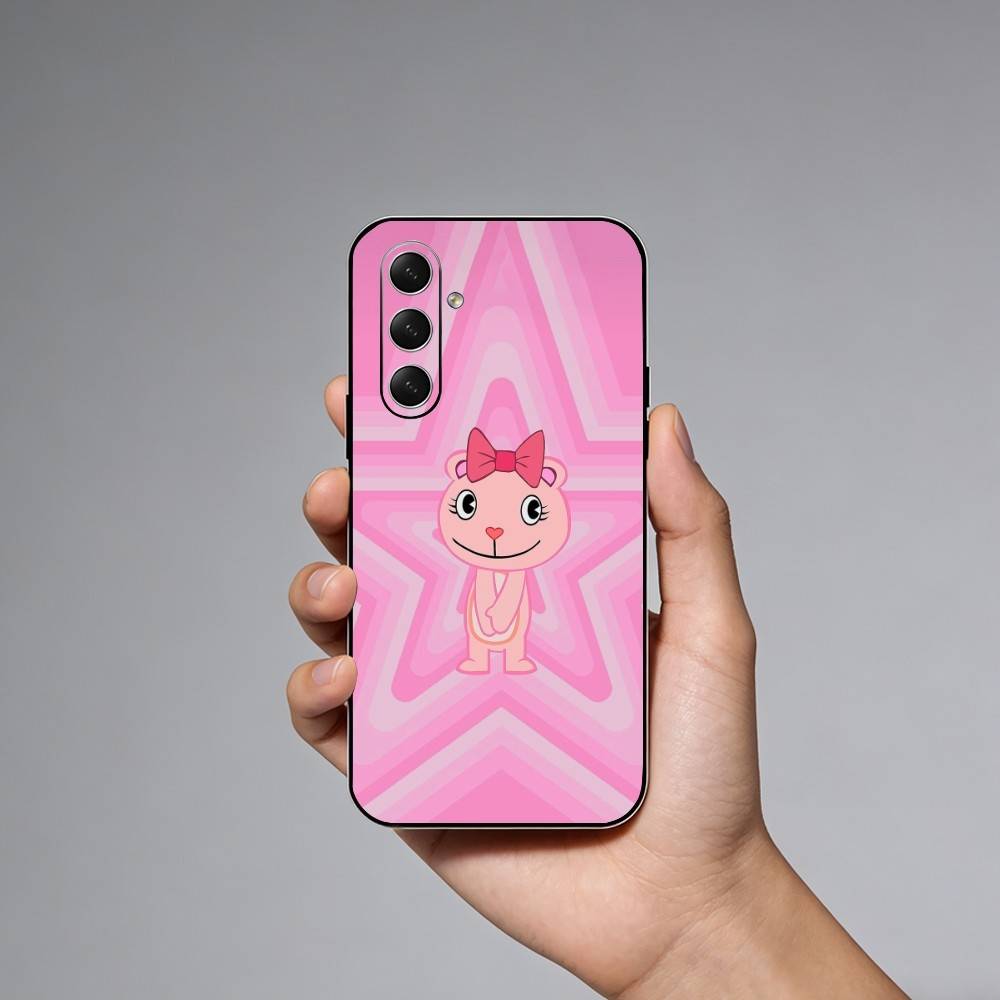 Чехол для телефона H-Happy Tree Friends для Samsung Galaxy A73, A72, A71, A70, A52, A51 Другие Мягкий Черный Чехол
