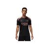 Футбольная форма Paris Saint-Germain Dri-FIT FW24 Strike Third Crew Neck с коротким рукавом, мужская, черная FQ2612-013