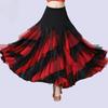 National Standard Dance Skirt, Modern Ballroom Dance Skirt, Big Swing, Half-length Skirt, Stage Competition Suit, Waltz, Big Swing Skirt