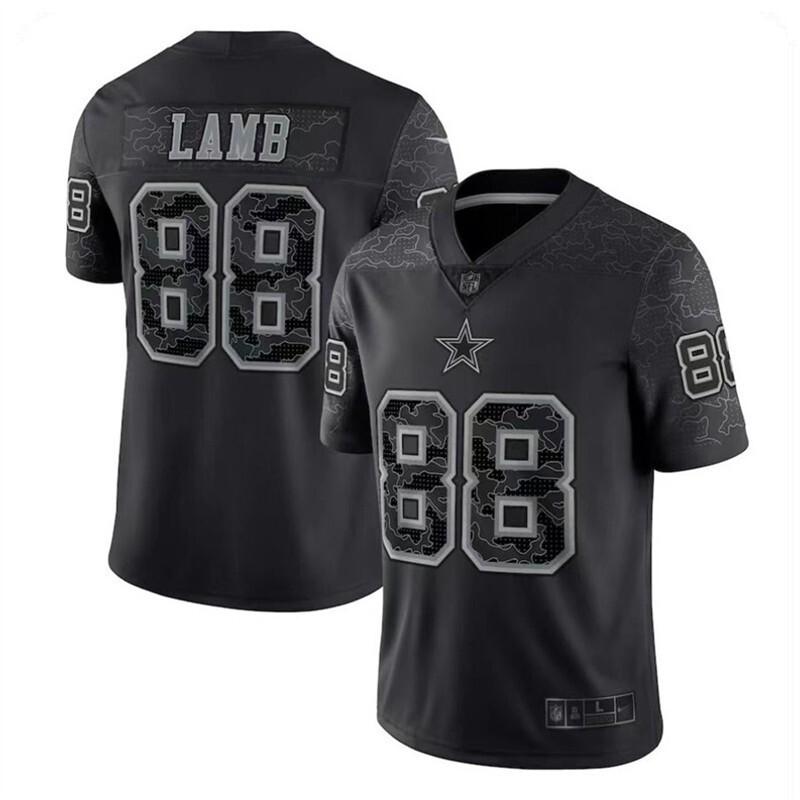 Mens Dallas Cowboys 88 Lamb Football Jersey - Blue White Retro Styles Running