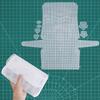 3 шт./комплект Белый пластиковый лист для плетения для DIY ручной вязки крючком сумок, прочные сетчатые решетки, шаблон для дизайна вязания своими руками