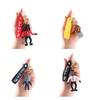 Cartoon Music Guy Keychain Perfect For Business/advertising/conference Gifts Pvc Soft Gel Material