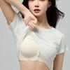 Front-buttoned Bra Women's Fixed Cup Underwear Women's Seamless Bra No Underwire Breast Retraction One-piece Breathable Bra Push Up Bra