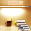 Светодиодный кухонный светильник с датчиком движения, умная лампа, светодиодная лампа под шкафом, 30/40/50 см, 12 В, датчик ручной развертки, ночная лампа для шкафа в спальне, вилка европейского стандарта