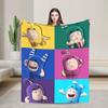 Мультяшное фланелевое одеяло с узором O-Oddboded, супермягкое покрывало для спальни, декоративное, новинка, покрывало для кровати, дивана