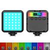 PULUZ Карманный 2500-9000K+RGB Полноцветный Beauty Заполняющий Свет Ручной Светодиодный Свет для Фотосъемки Камеры (черный)