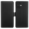 Wallet Case for iPhone 16 - TPU+Leather/PU, Black