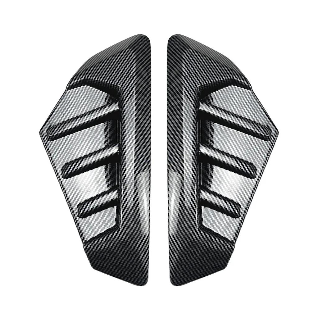 Pour BMW X5 G05 LCI M Sport 2023-2025, autocollants de ventilation de type « ailettes de requin » pour les ailes avant, garnitures extérieures, kit de