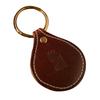 Ключница из кожи Tochigi, сделанная в простом подлинном кольце, компактная, Япония, дизайн, кожа, коричневый, KR-040