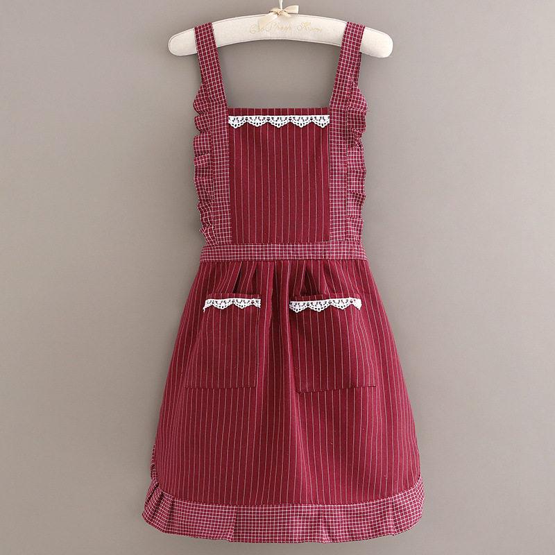 Women's Trendy Oil-Proof Kitchen Apron - Stain-Resistant Cooking Wear