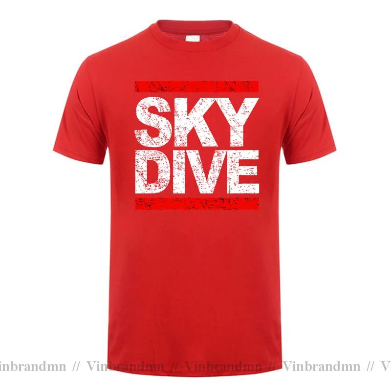 Vinage Distressed Skydiving Skydive T Shirt Unisex Funny Sky Diver Tshirt Paragliding Parachu Paraglider Tees Graphic Tops Tshirt