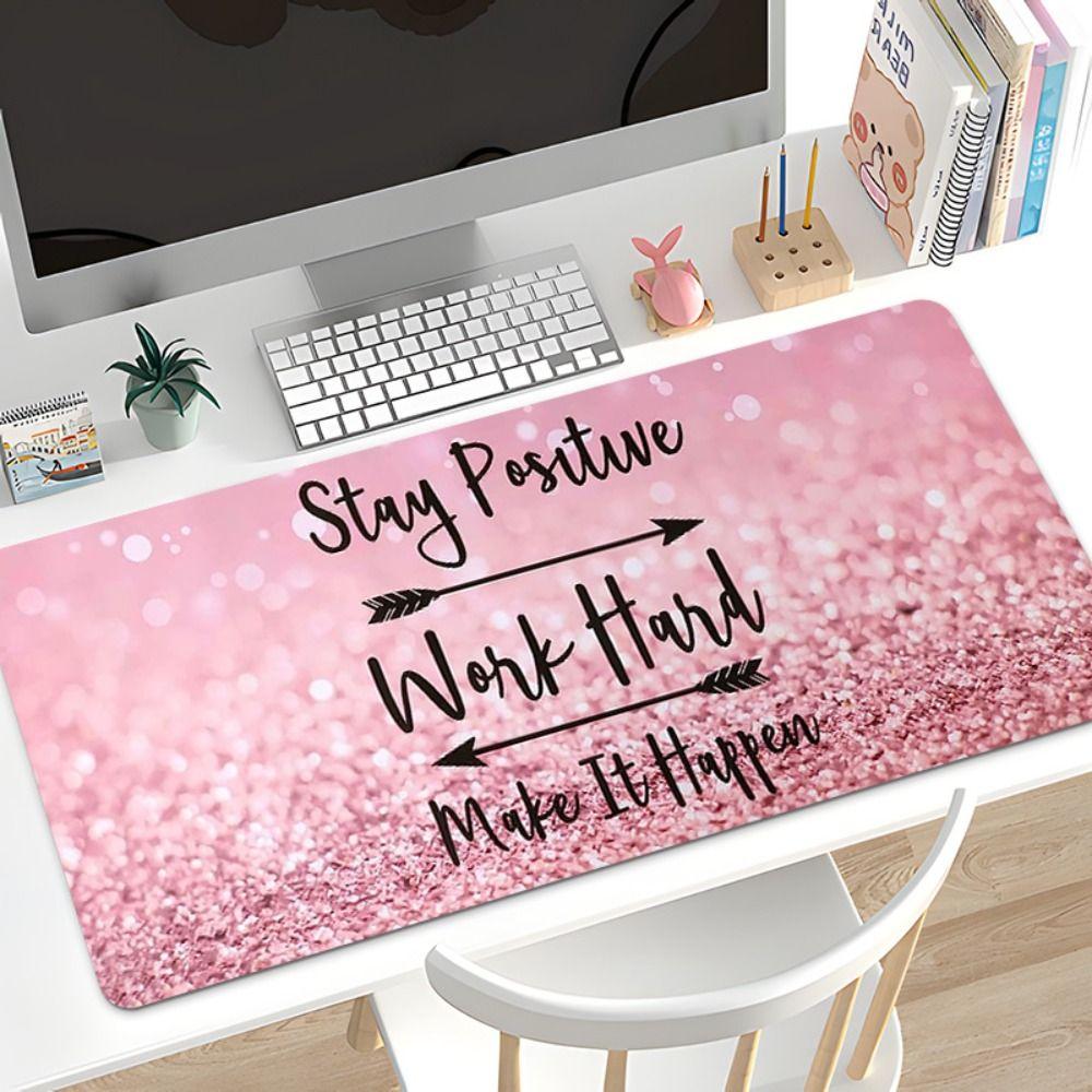 Non-Slip Computer Mouse Pad Rubber Large Mousepad Desk Mat Mause Carpet Office