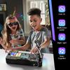 Детский Электрический DJ-микшер с микрофоном, электронное пианино, клавиатура, DJ-контроллер вертушки, вертушка, инструмент, подарок на день рождения ребенка