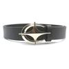 Fashion Crescent Star Buckle Belt for Women - Stylish All-Match Accessory