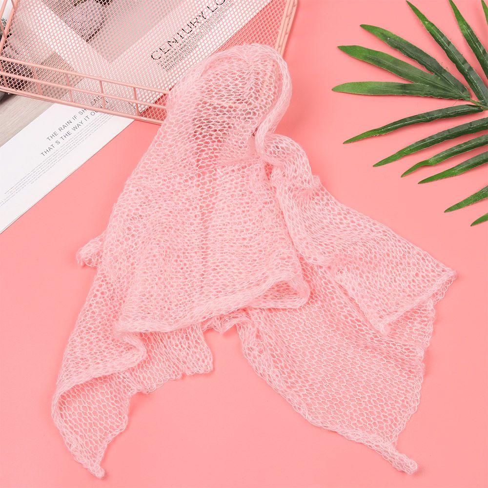 Fashion Soft Long Warm Winter Elastic Baby Photography Props Blanket Stretch Knit Wrap Newborn Wrap