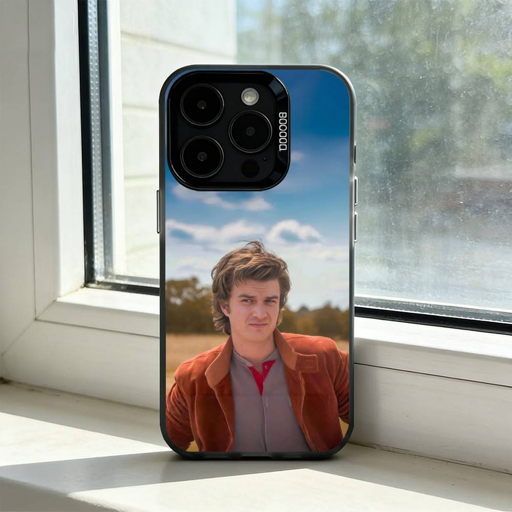 Steve H-Harrington Phone Case For iPhone 17,16,15,14,13,12,11 Plus,Pro Max,XS,Colorful Silver Phone case Funda Cover