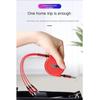 3 In 1 Charging Cable Retractable USB Charge 2.4A Fast Charging Portable Cable Micro Type-C for iPhone