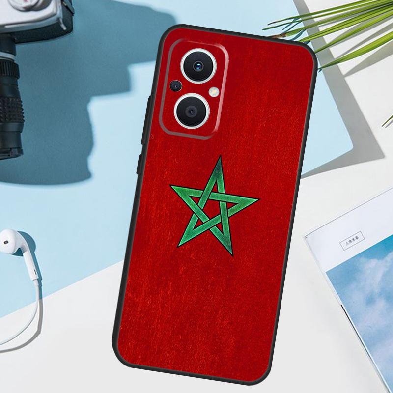 Флаг Марокко Марокканский Чехол Для OPPO Reno 14 F 12 11 10 13 Pro 11F 12F 13F 7 8 Lite OPPO Find X8 X6 X5 X9 Pro Чехол