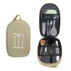 Outdoor Camping Cookware Bag Portable Travel Bbq Utensil Bag Cooking Utensil Organizer Kitchen Utensil Storage Bag