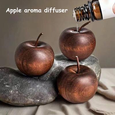 Деревянный аромадиффузор Дерево Рождество Форма фрукта Орнамент Декоративный Эфирное масло