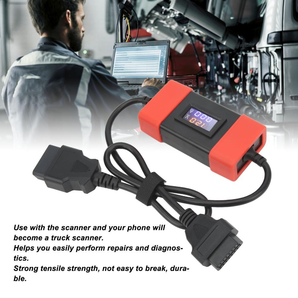 24V to 12V 24V to 12V Adapter Voltage Display Launch X431 Adapter Truck Mechanics