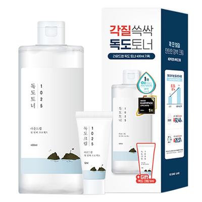 Набор тонера Dokdo 400 мл + крем 5 мл, 1 набор