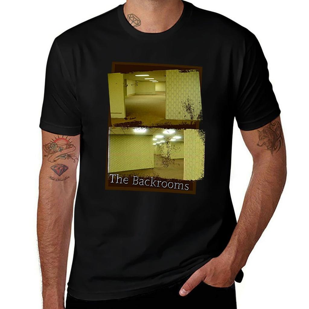 Футболка The Backrooms мужская футболка с графикой футболка мужская 100% хлопок футболка люксового бренда