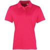 Premier Женская/женская футболка-поло Coolchecker с короткими рукавами из пике