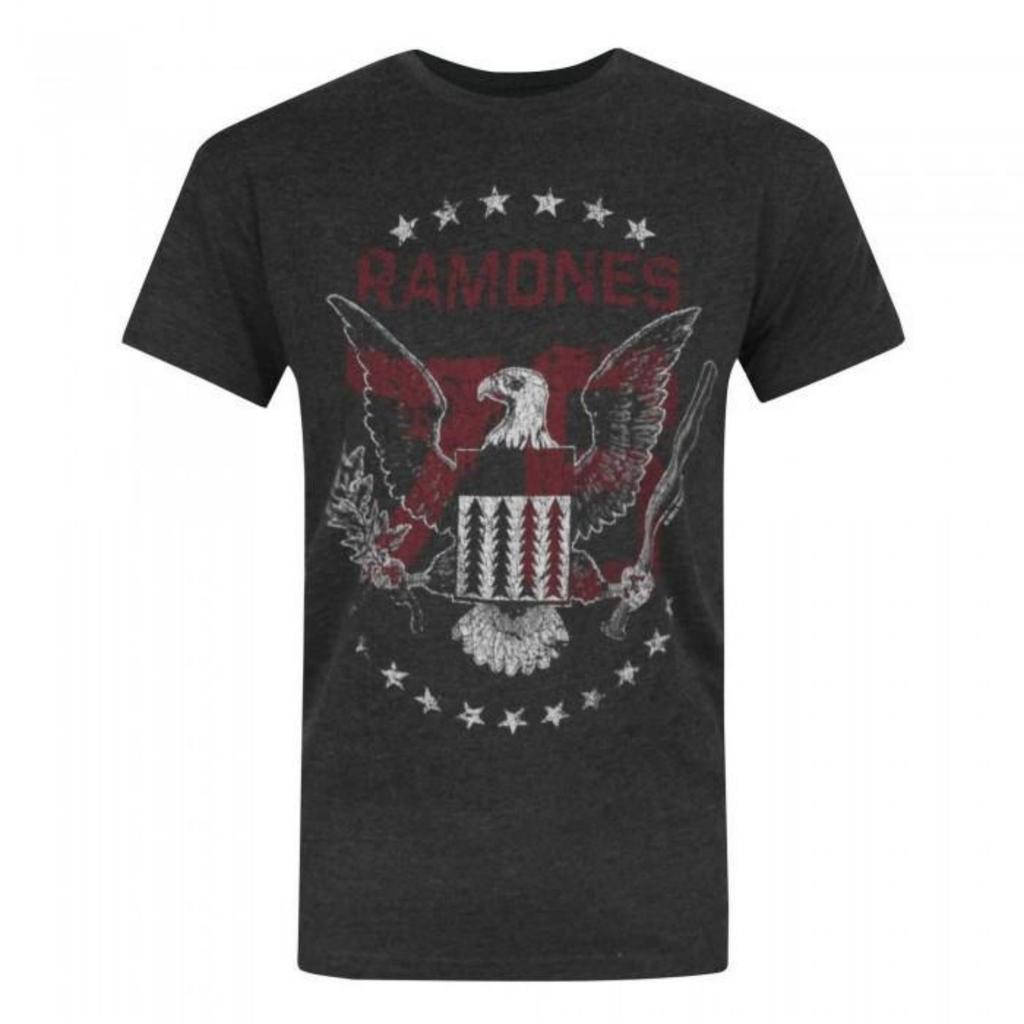 Amplified Official Mens Ramones 76 Tour T-Shirt