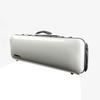 Christiana Carbon Fiber Rectangular Violin Case with Hygrometer and Password Lock (white Dot)