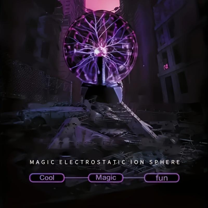 Один магический ионный шар, питание от USB, 36 В или меньше, без батареи, изогнутые спецэффекты, арт-украшение для вечеринки, аксессуары для готической вечеринки
