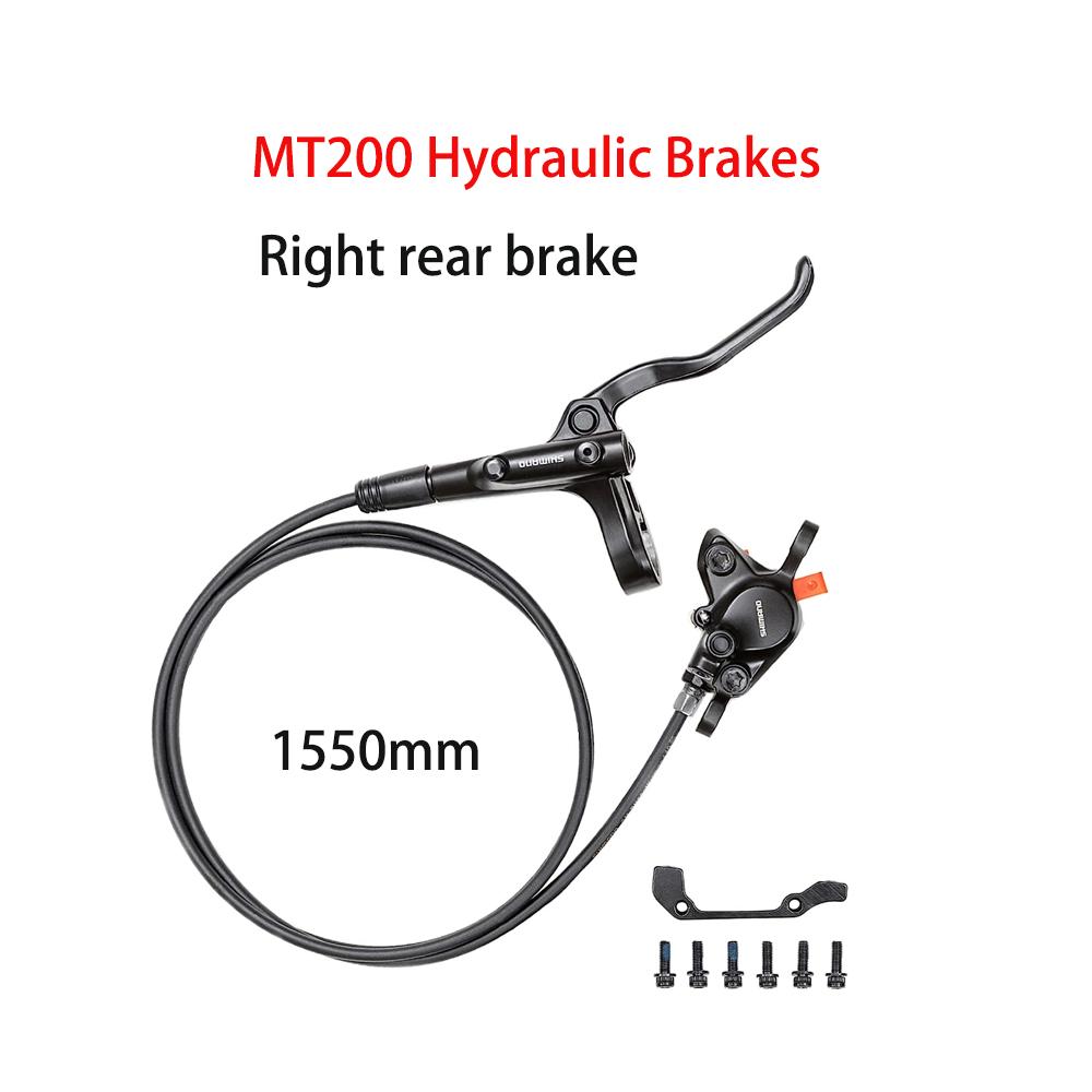 Shimano MT200 Hydraulic Disc Brakes Front Left Rear Right Dual Disc Brakes