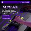 FURYCUBE M30HE Магнитная клавиатура с датчиками Холла Rapid Trigger RT 0,1 мм для Valorant CS2 Apex Игровая механическая клавиатура