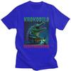 Mens Krokodilo Skrivmaskino Funny Swedish Brainrot Meme T Shirts Short Sleeve 100 Cotton TShirt Loose Fit Summer Tyle Clothing