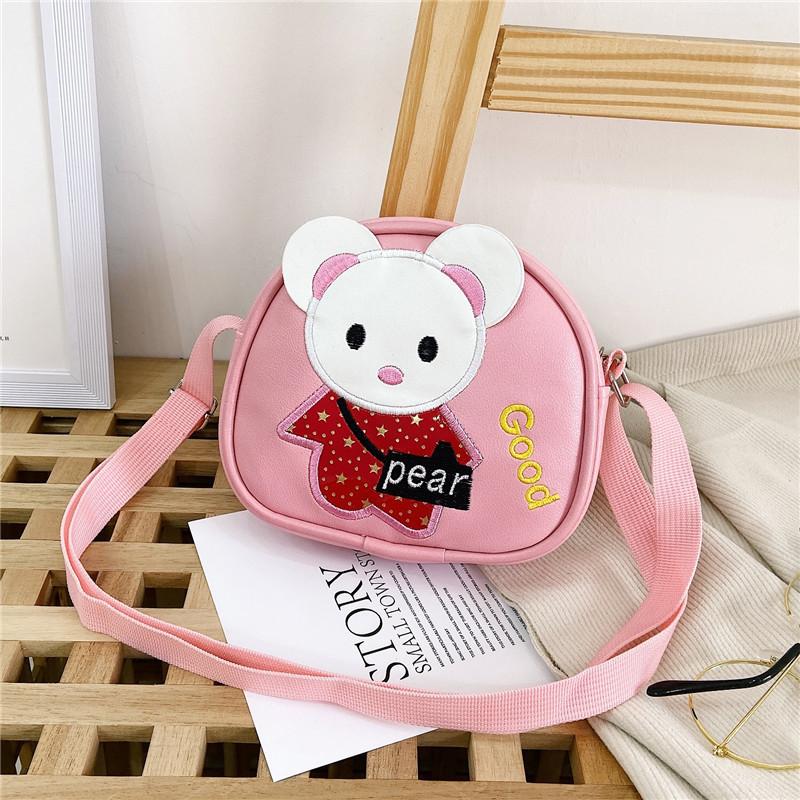 Rabbit Mouse And Shoulder Bag Adjustable Shoulder Strap Childrens Zipper Design