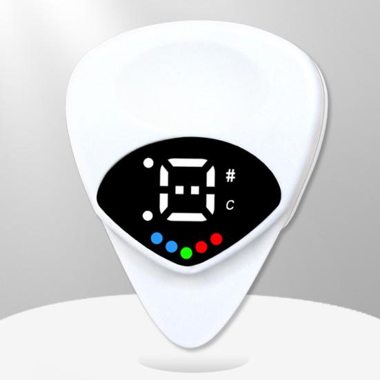 2 в 1 гитарный тюнер и медиатор цифровой медиатор со светодиодом