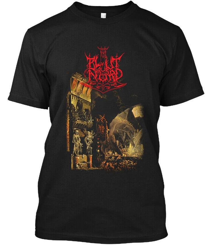 Новый ПОПУЛЯРНЫЙ! Blut Aus Nord Французское Графическое Искусство Винтажный Ретро Логотип Футболка S-5XL